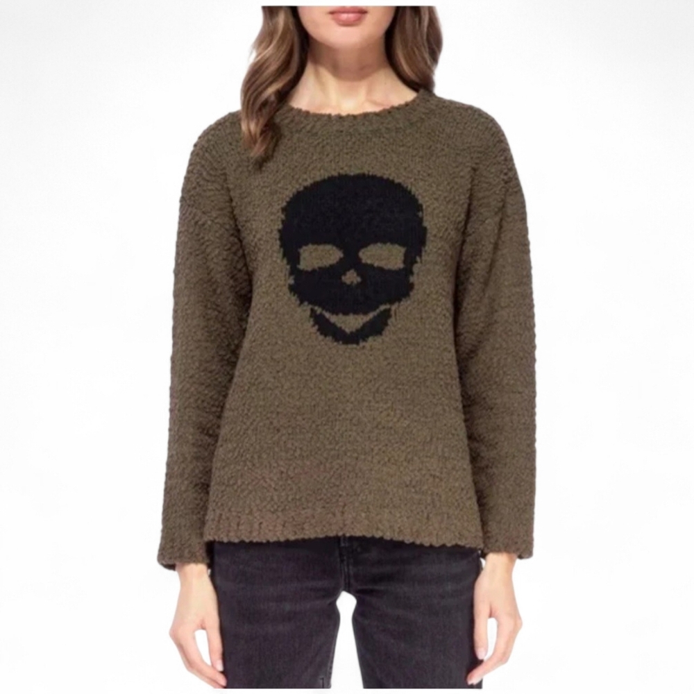 Bobeau Skull Crew Neck Sweater Size:M - Picture 2 of 10